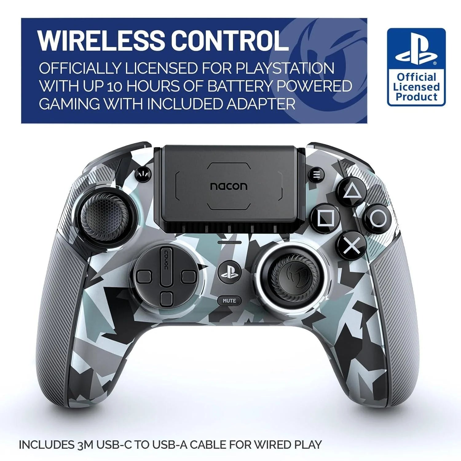 Nacon revolution 5 pro officially licensed playstation - camo - playstation controllers