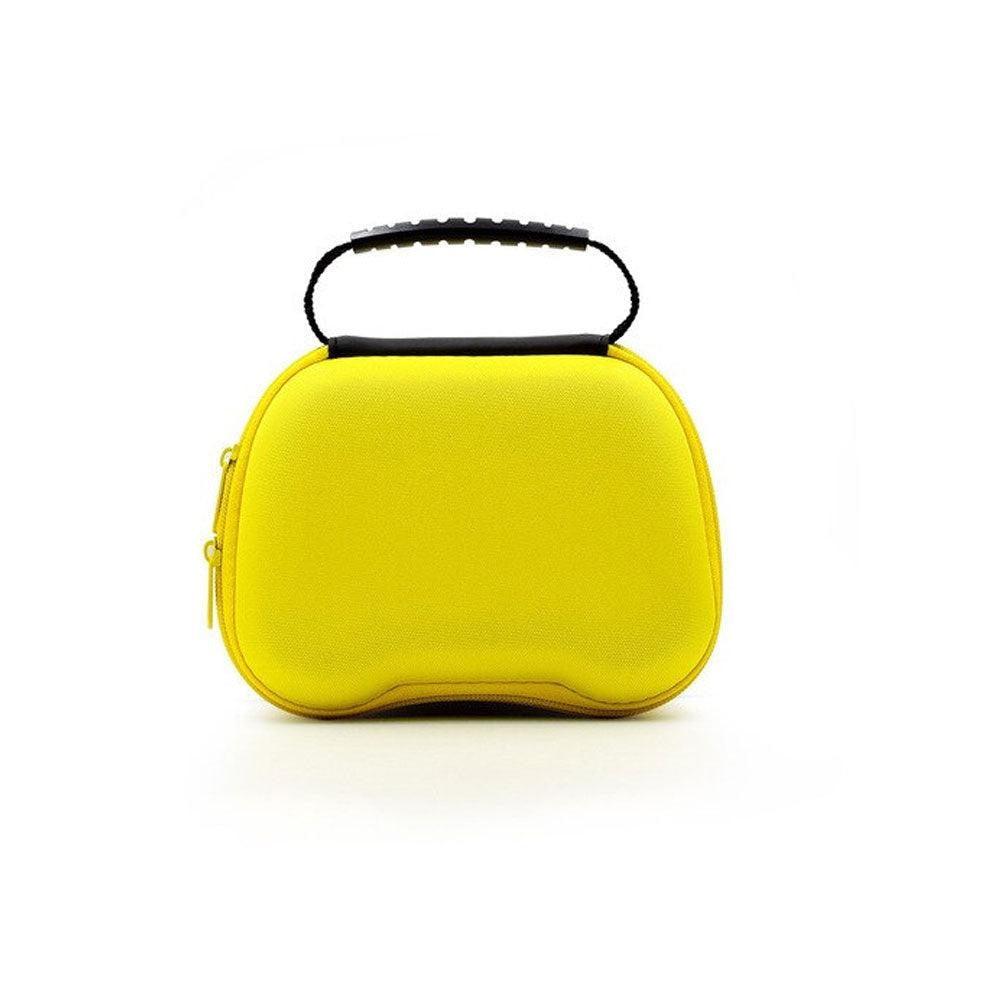 Ps5 controller case portable shockproof protective carry case - yellow - console | ps5 essentials