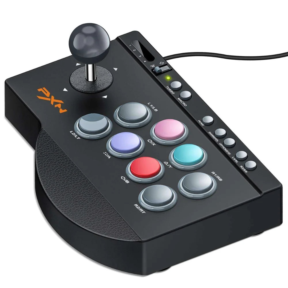 Pxn 0082 arcade joystick for pc ps3 ps4 xbox one and switch - console | controller | pc controller | xbox essentials