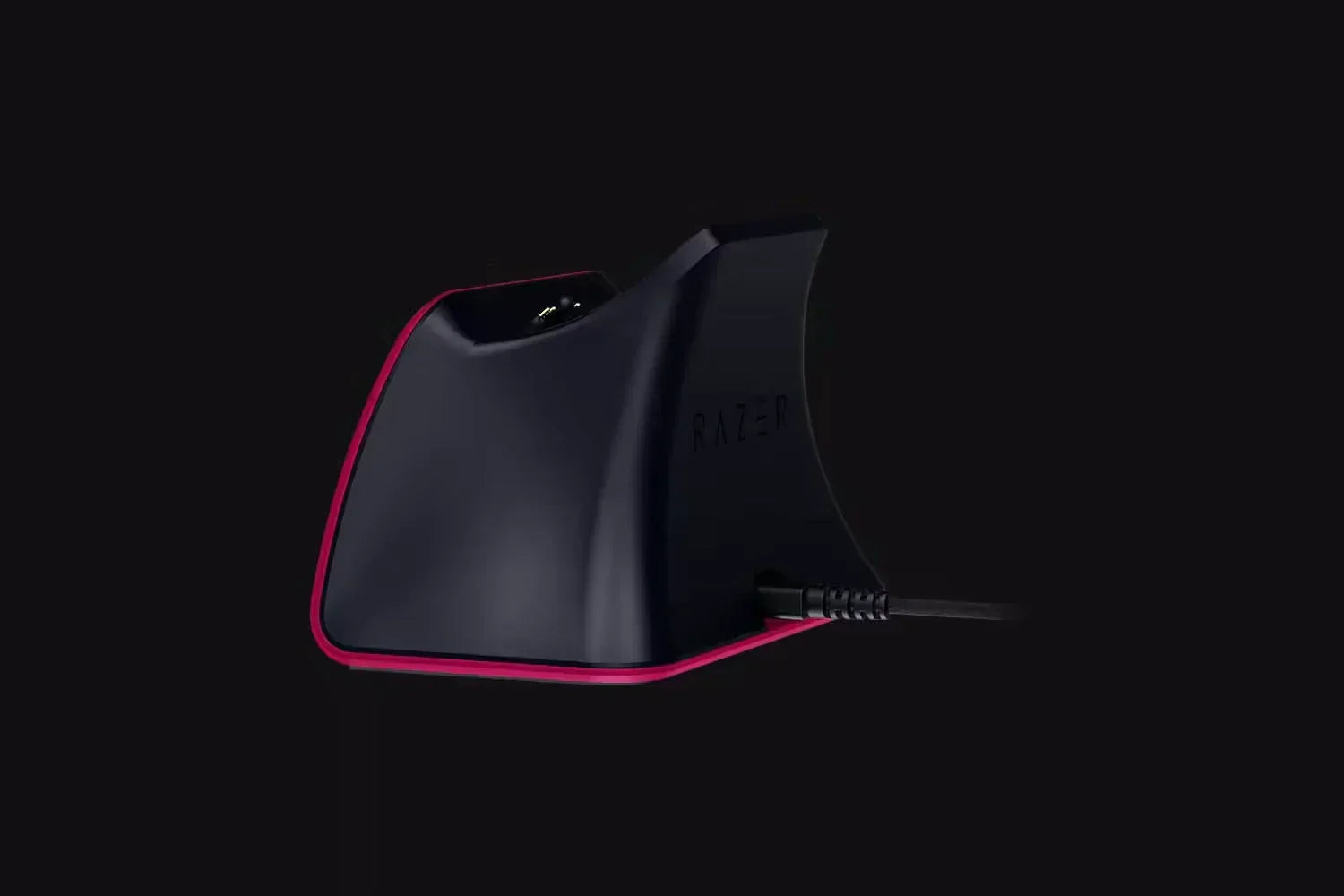 Razer quick charging stand for ps5™ - red - playstation consoles