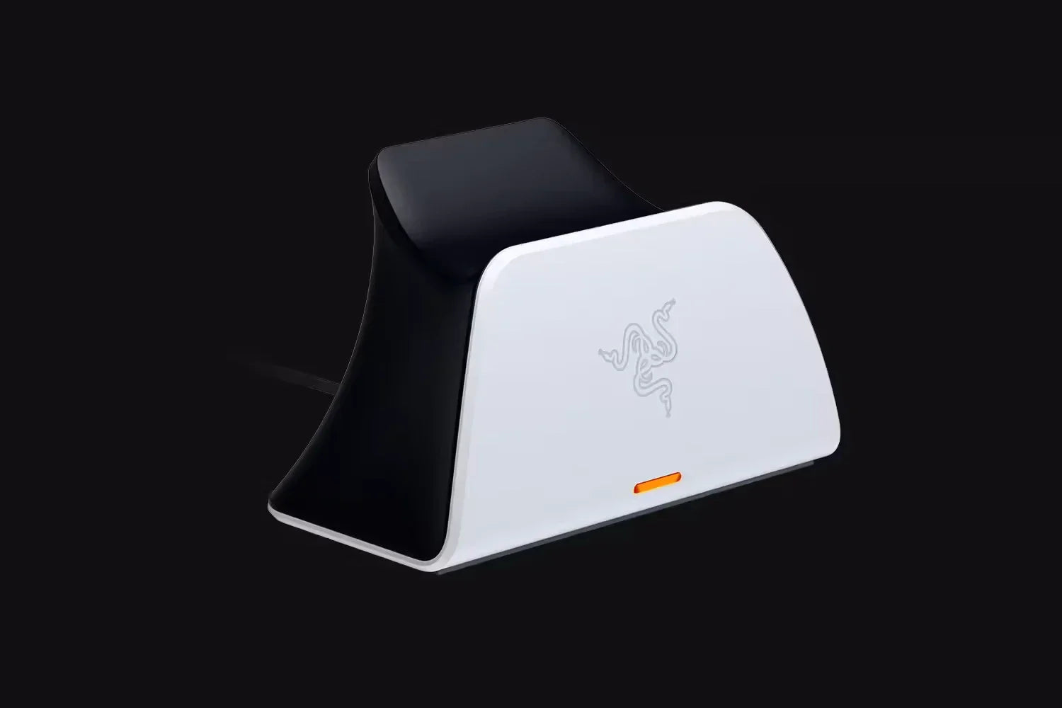 Razer quick charging stand for ps5™ - white - playstation headsets & accessories