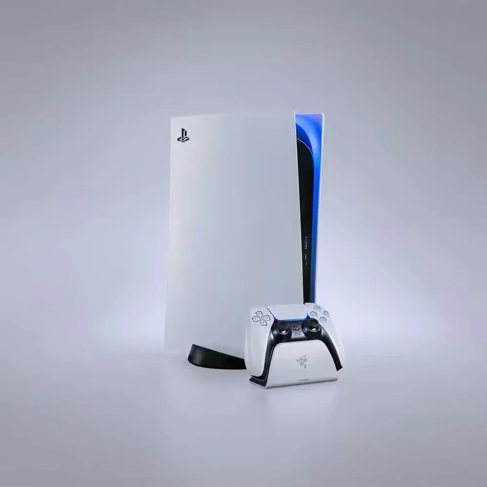 Razer quick charging stand for ps5™ - white - playstation headsets & accessories