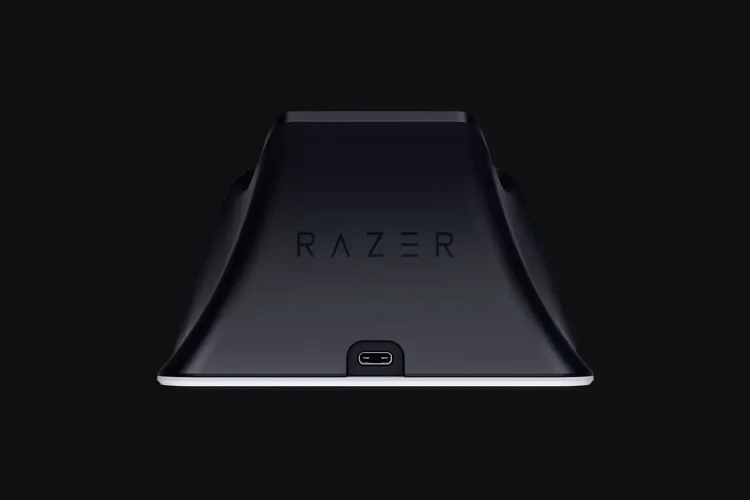 Razer quick charging stand for ps5™ - white - playstation headsets & accessories