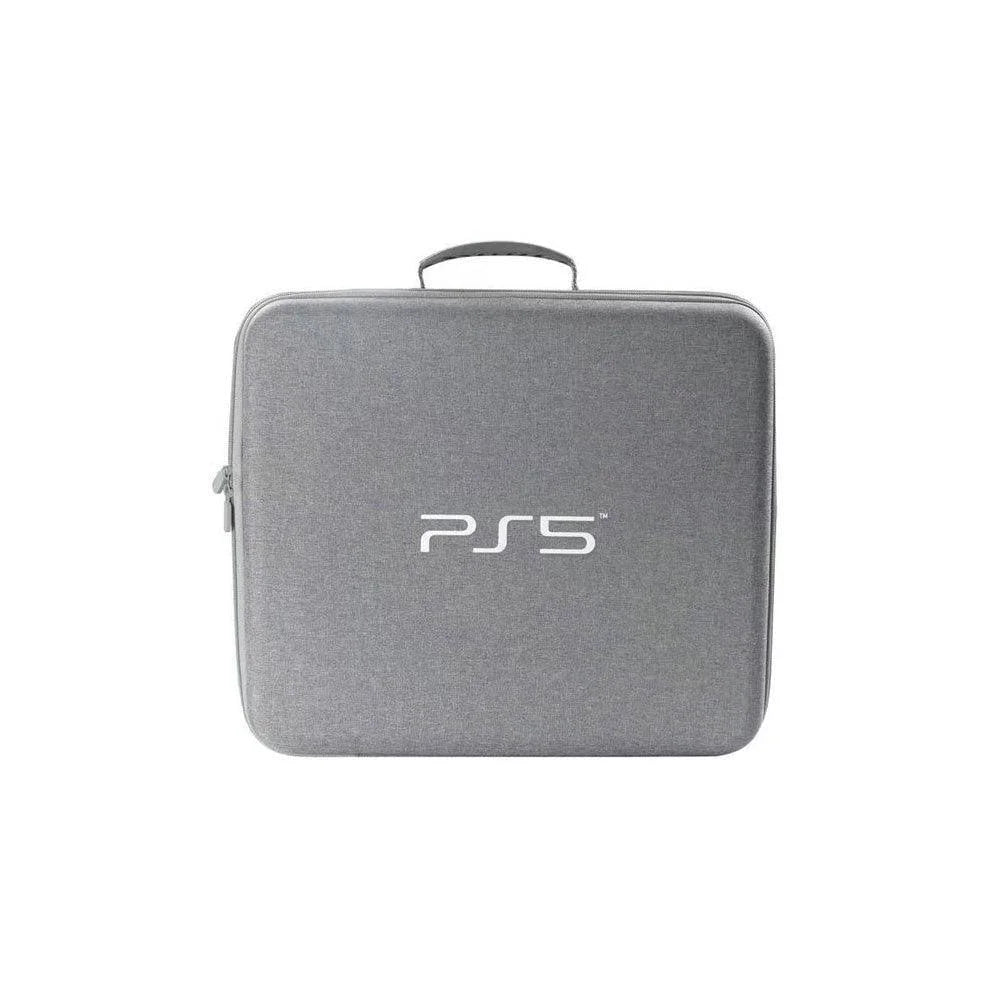 Travel storage handbag for ps5 console - gray - console | ps5 essentials