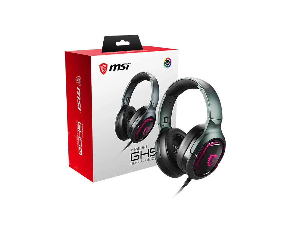 MSI IMMERSE GH50 RGB 7.1 Headset
