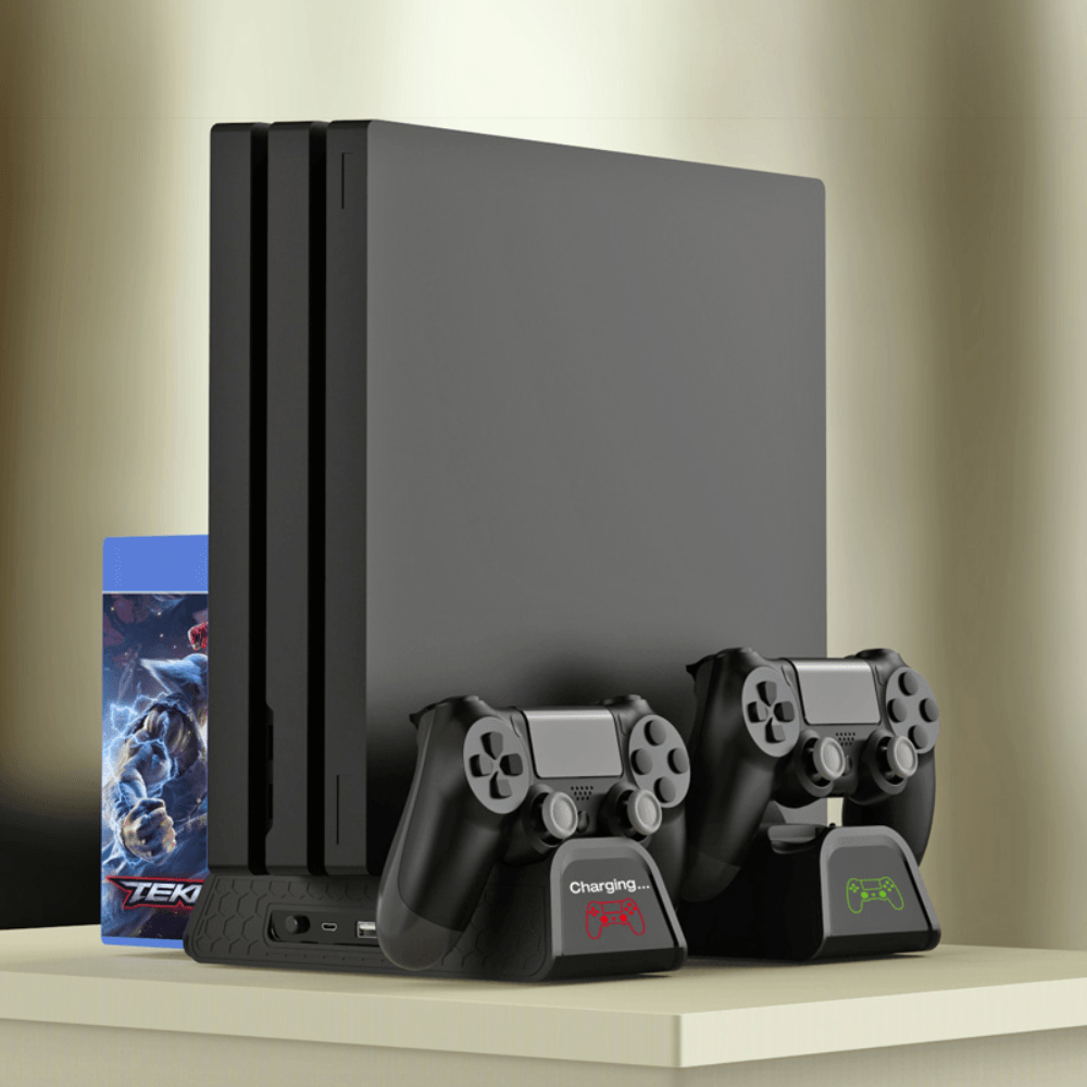 Ps4 Multifunctional Cooling Stand Tp4-882c - Gameonjo