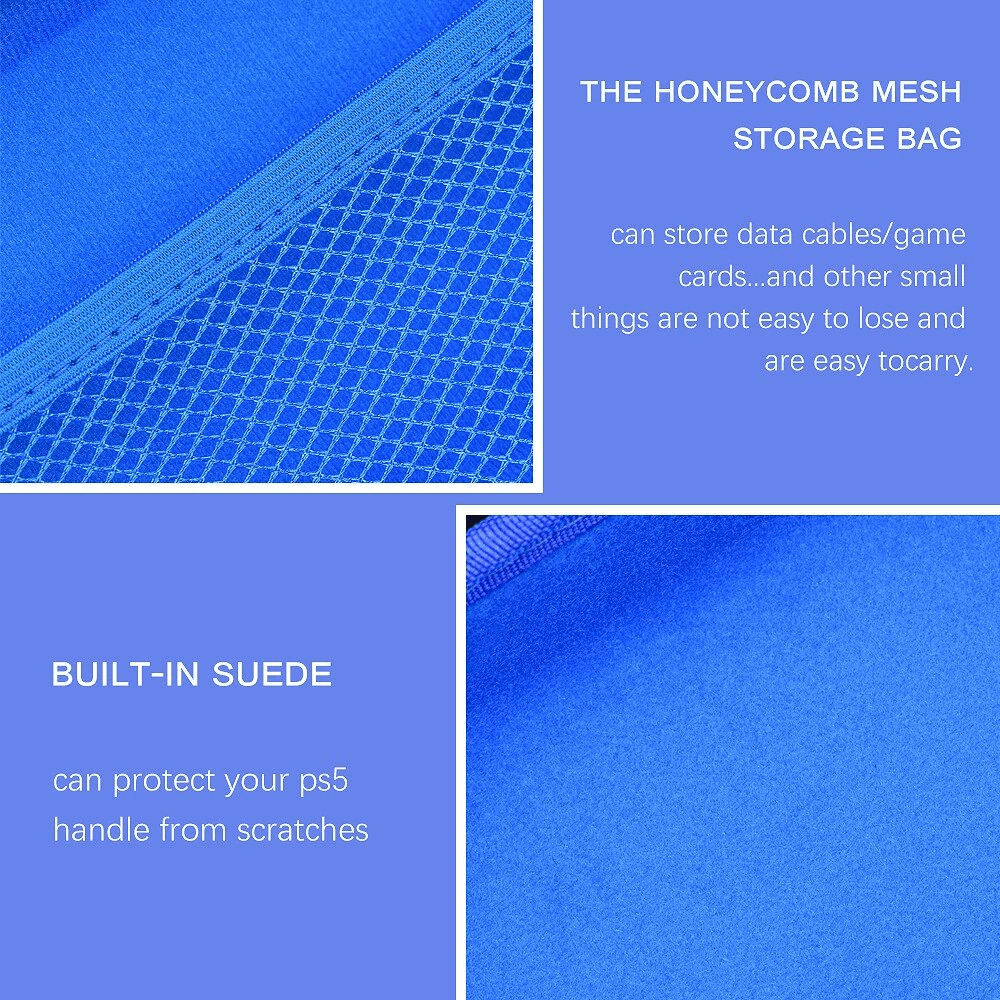 Ps5 Controller Case Portable Shockproof Protective Carry Case - Gameonjo