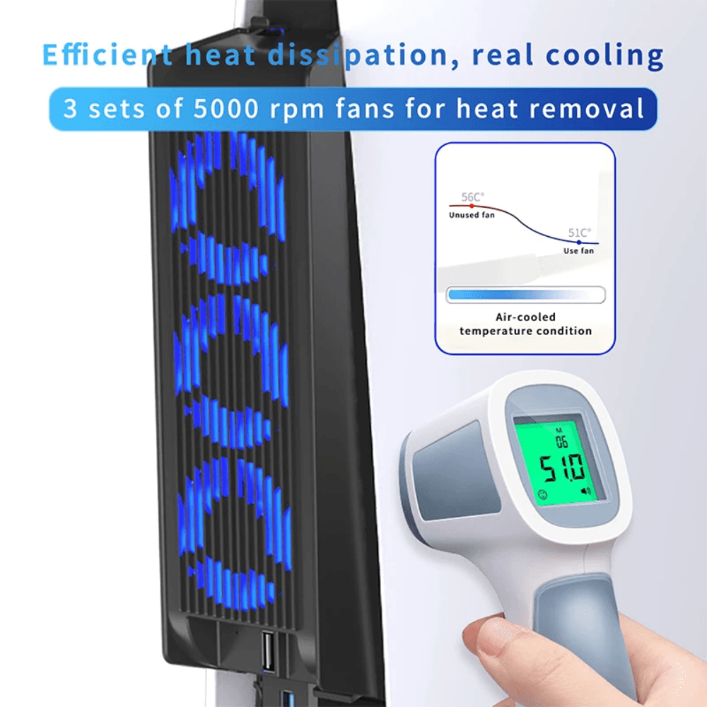 Ps5 Game Console Air Cooling for Ps5 Digital/ultra-hd - Gameonjo - Video Games and PC Gaming Store in Jordan