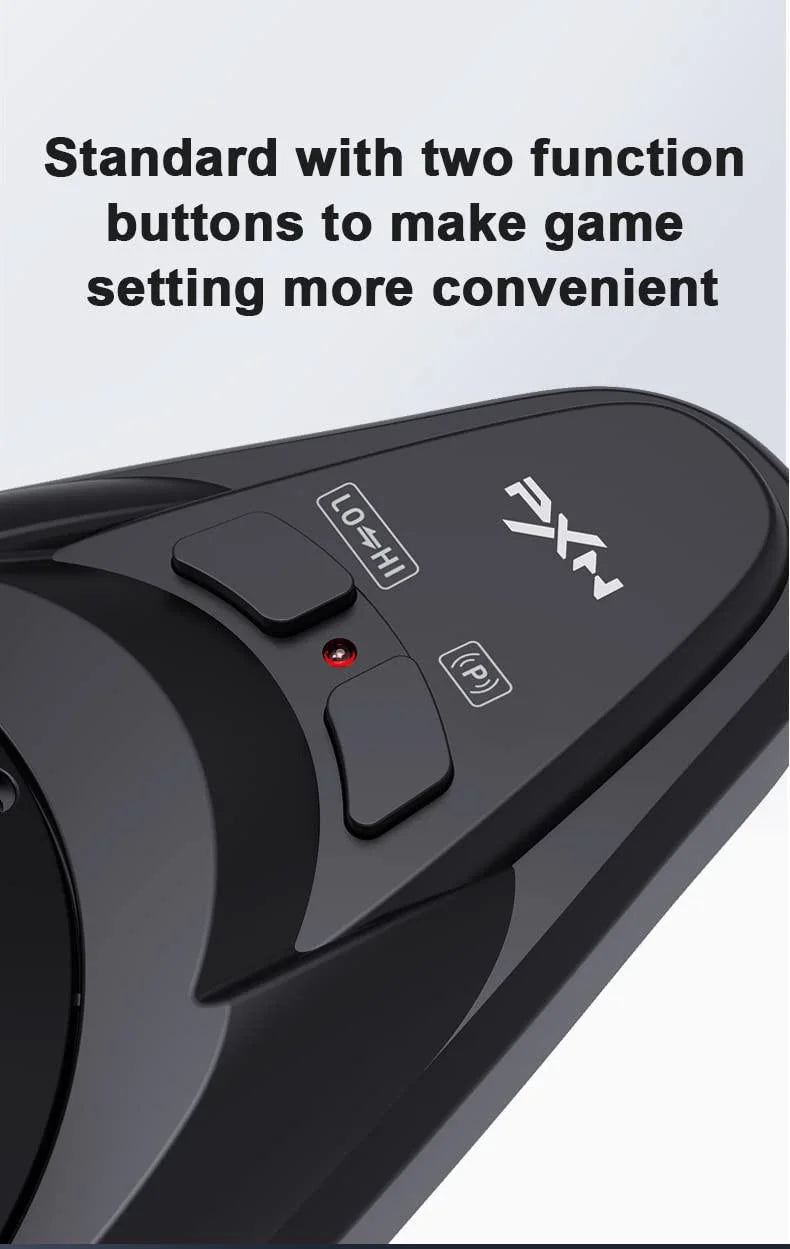 Pxn a7 racing wheel gear shifter 6 +1 shifter metal disk with handbrake button - racing