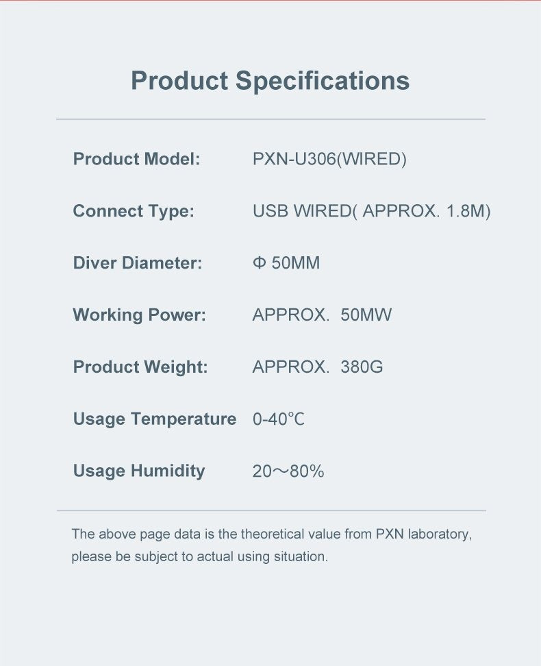 Pxn U306 Gaming Headset