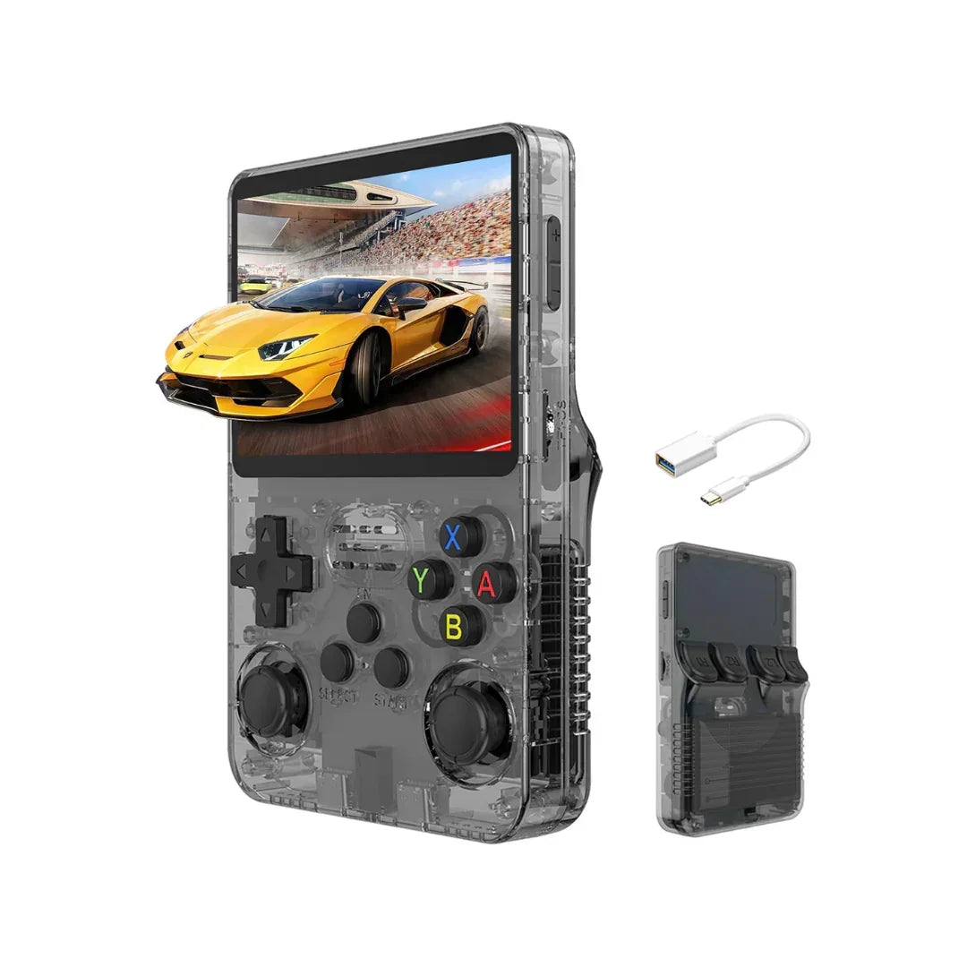 R36s handheld game console - retro