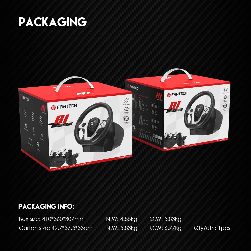 Fantech r1 racing wheel - racing