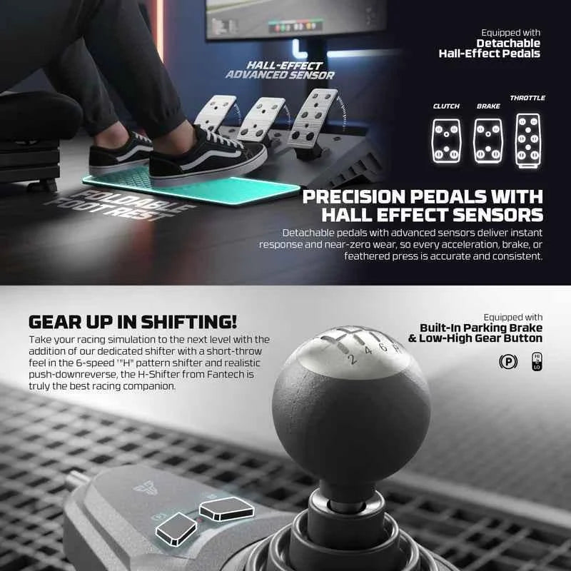Fantech r1v2 racing steering wheel - simulators