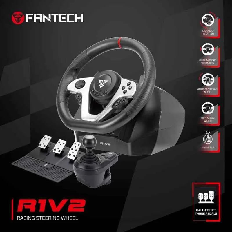 Fantech r1v2 racing steering wheel - simulators