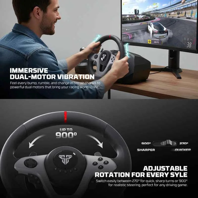 Fantech r1v2 racing steering wheel - simulators