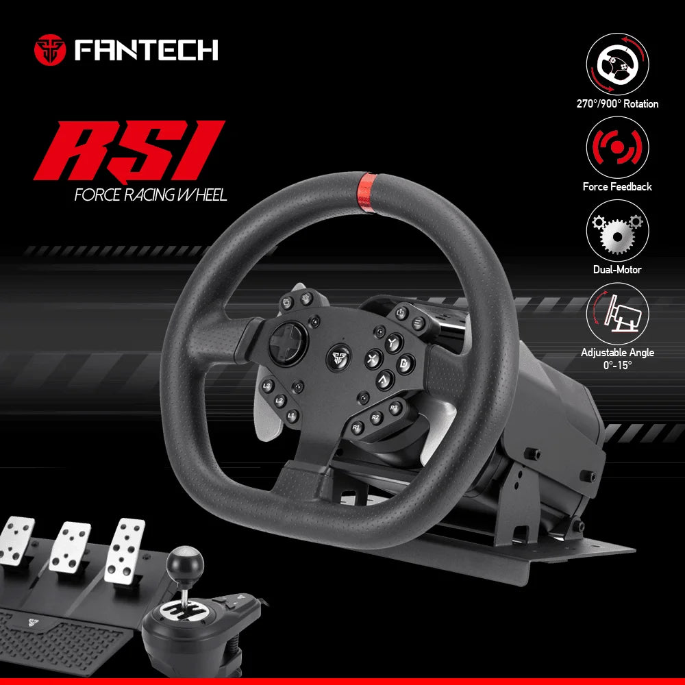 Fantech rs1 force racing wheel - racing