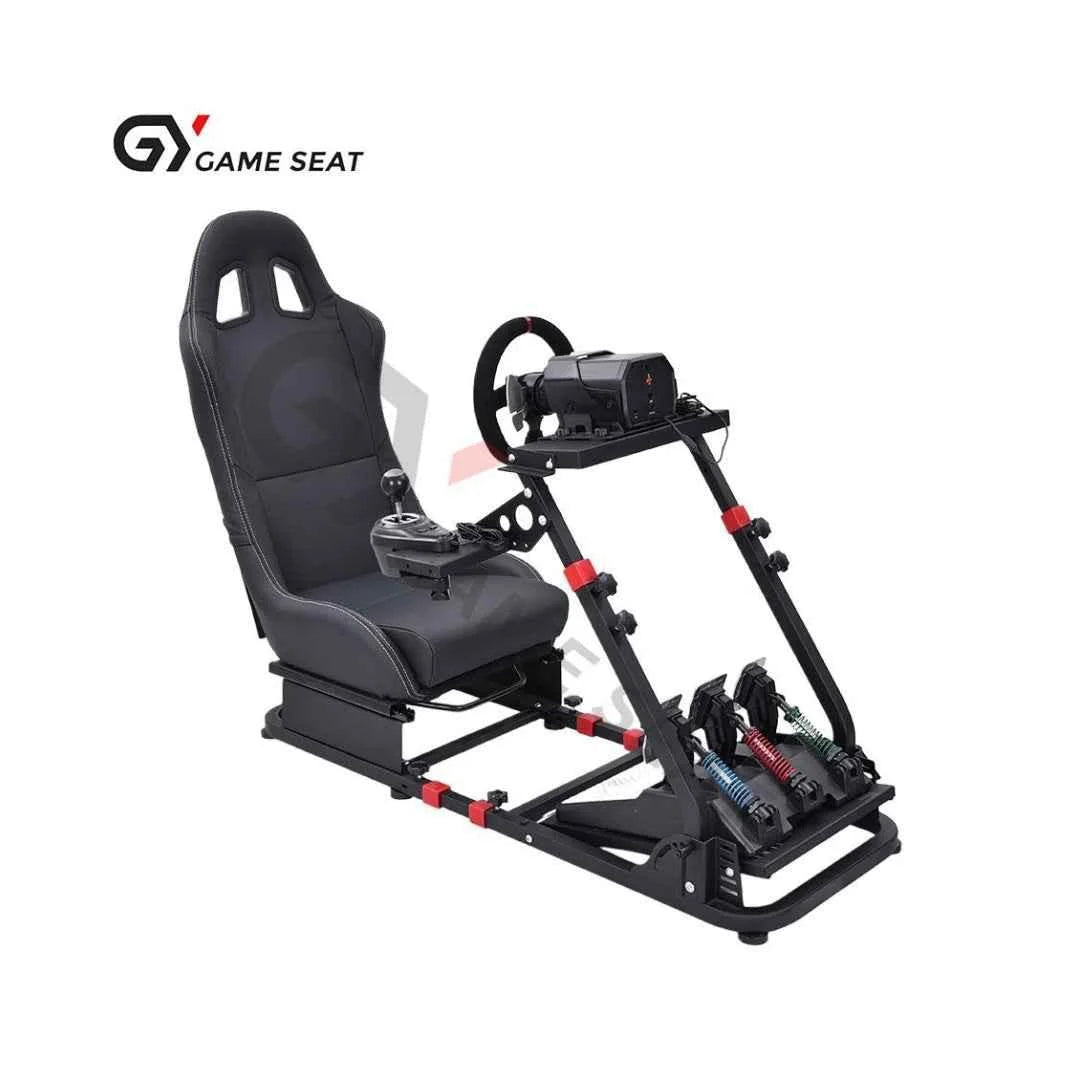 Game seat racing stand with racing seat gy070 for ultimate racing experience - racing
