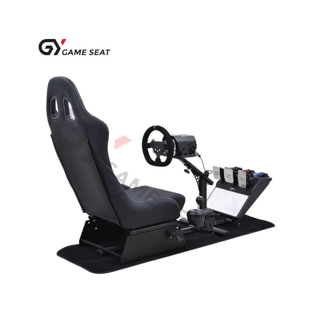 Game seat racing wheel stand with racing seat gy013 for an immersive racing experience - racing