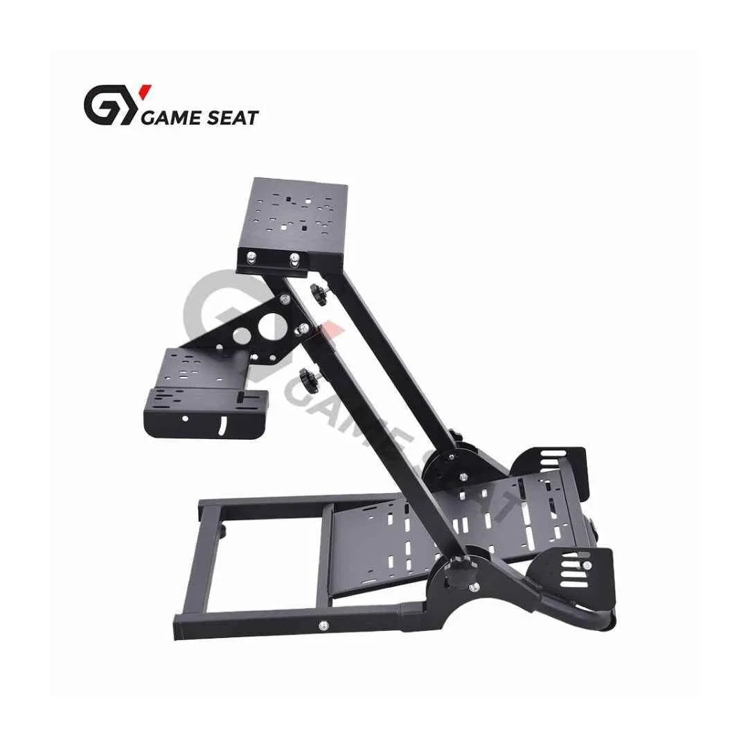 Game seat racing wheel stand for thrustmaster gaming wheels gy57 - ultimate stability and comfort - racing