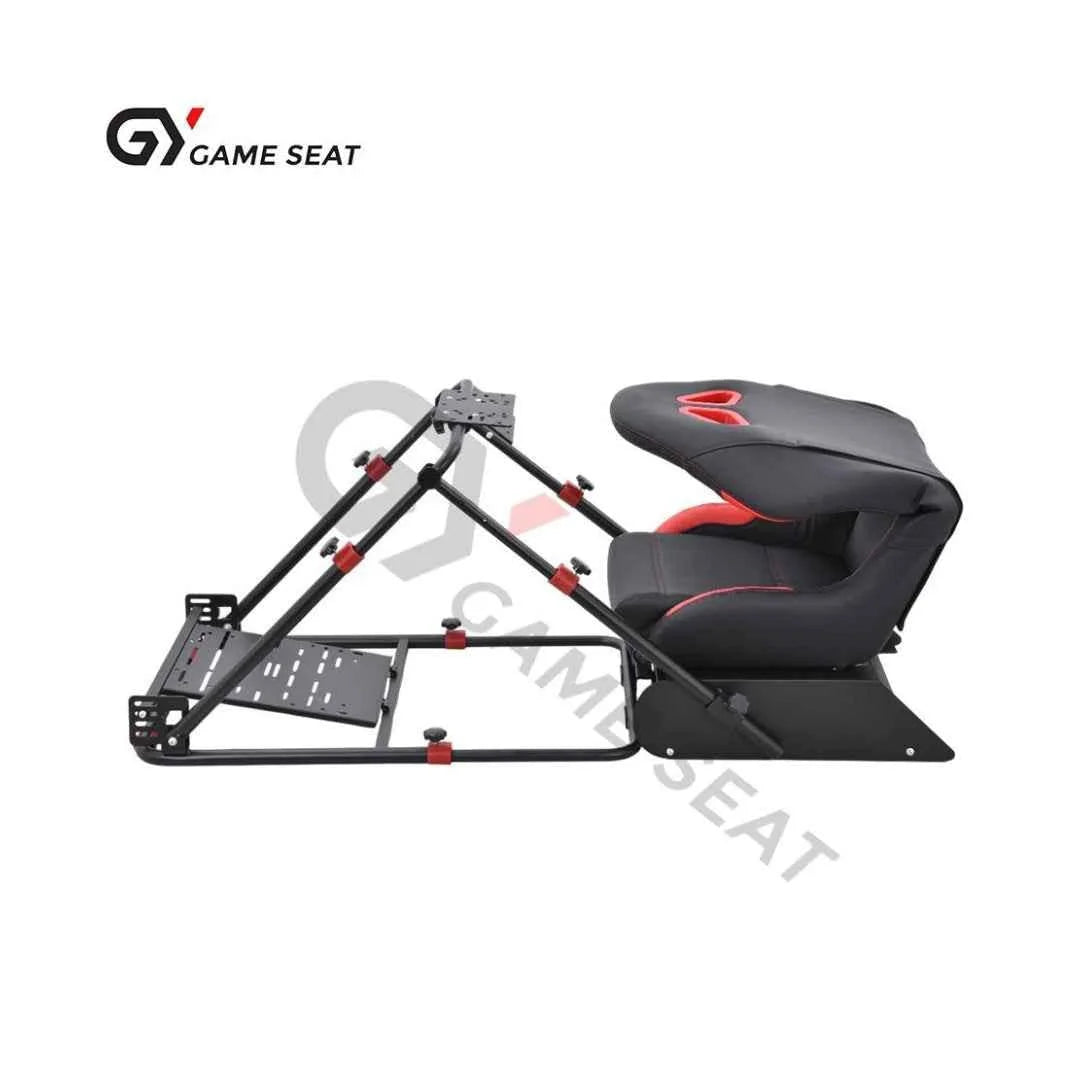 Game seat racing wheel stand with racing seat gy048 for ultimate racing experience - racing