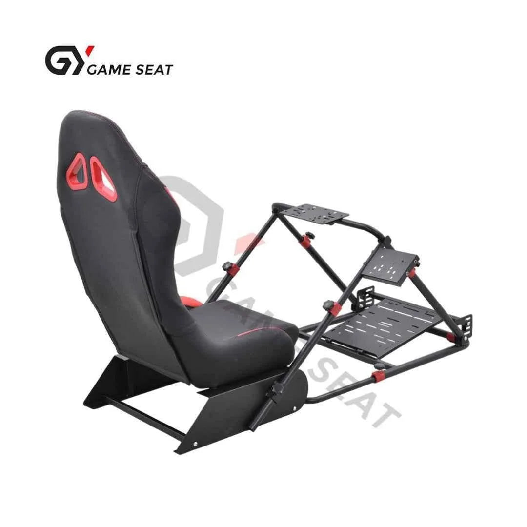 Game seat racing wheel stand with racing seat gy048 for ultimate racing experience - racing