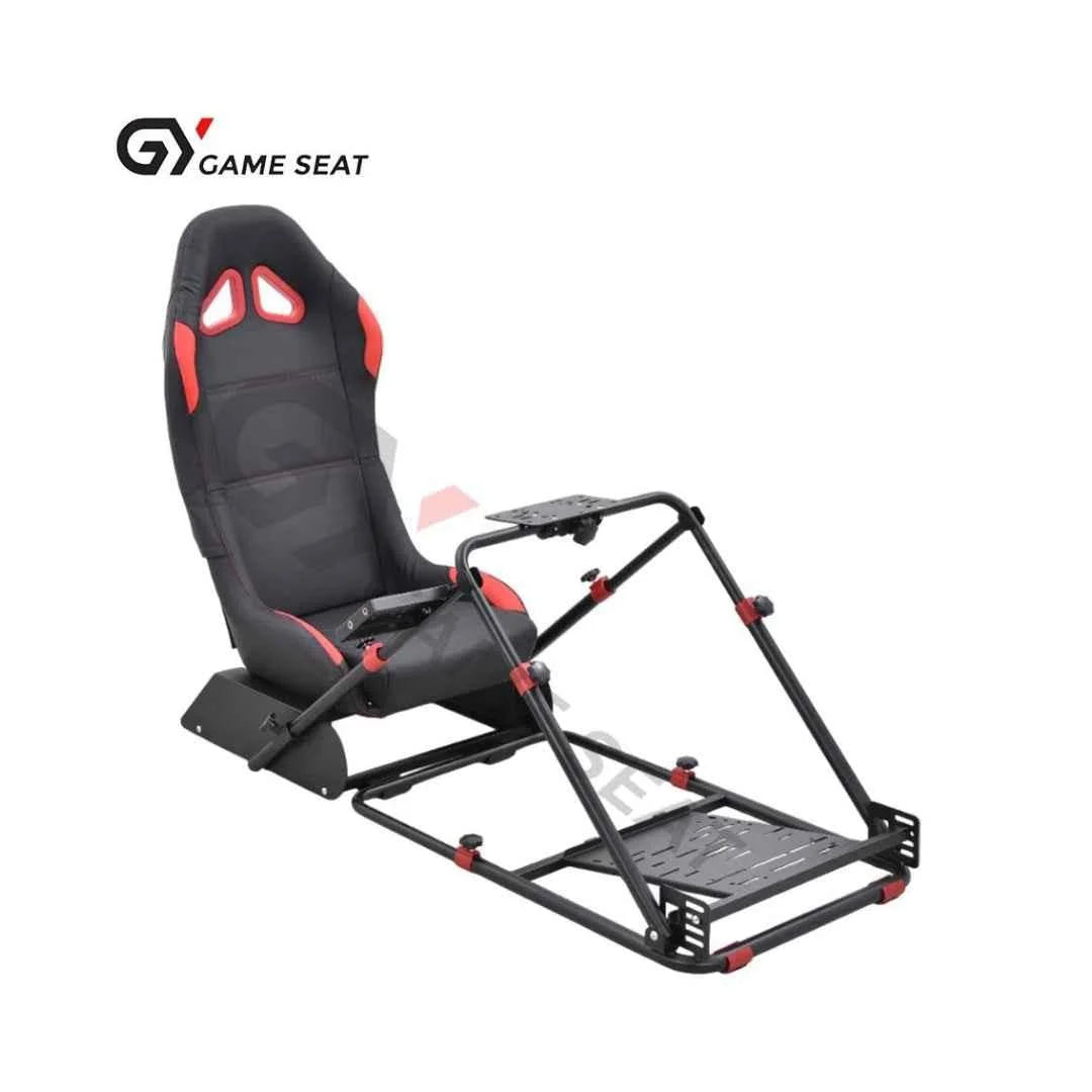 Game seat racing wheel stand with racing seat gy048 for ultimate racing experience - racing