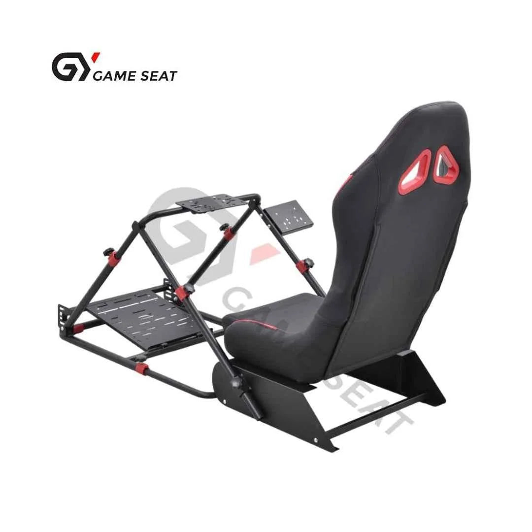 Game seat racing wheel stand with racing seat gy048 for ultimate racing experience - racing
