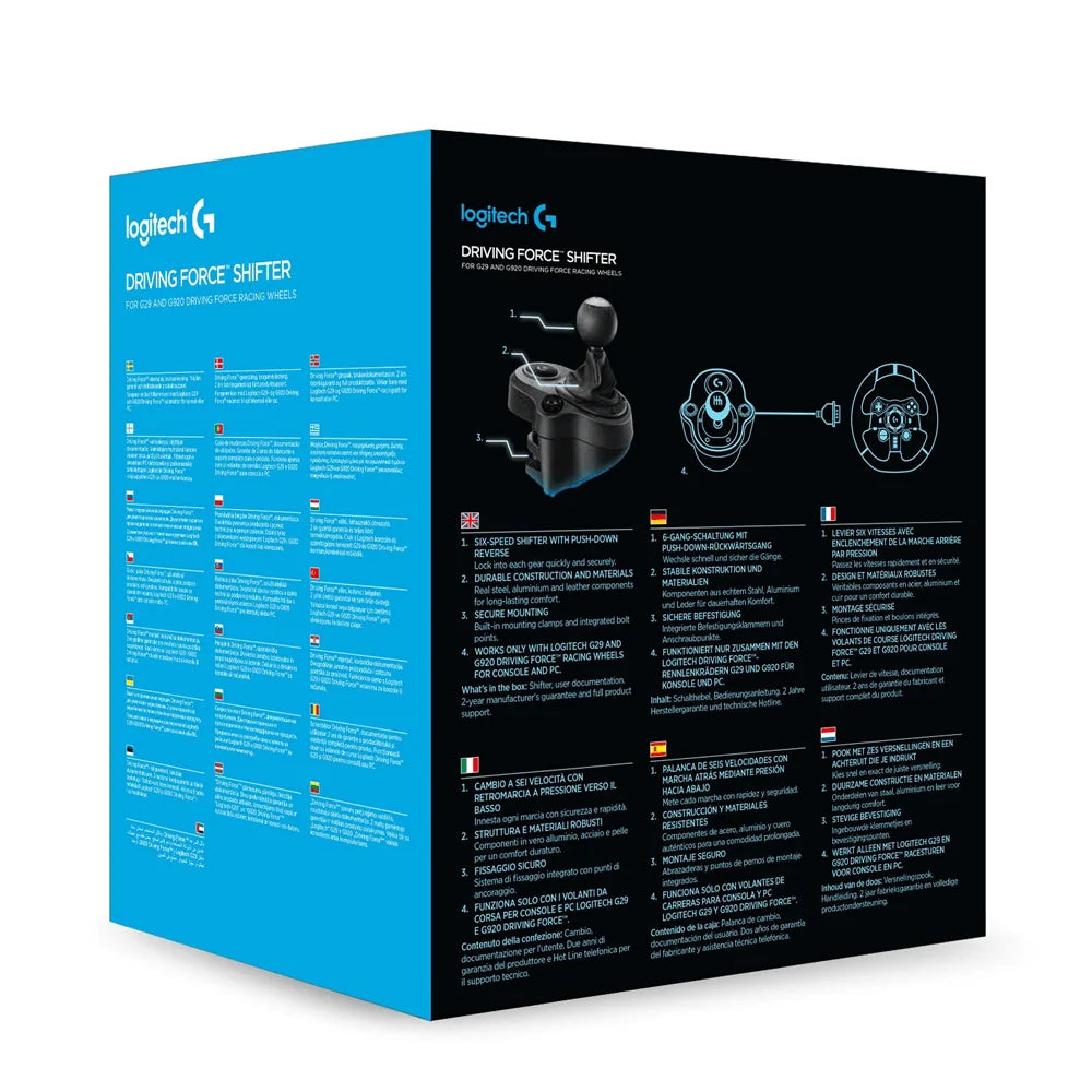 Logitech driving force shifter for enhanced racing control and realism - racing