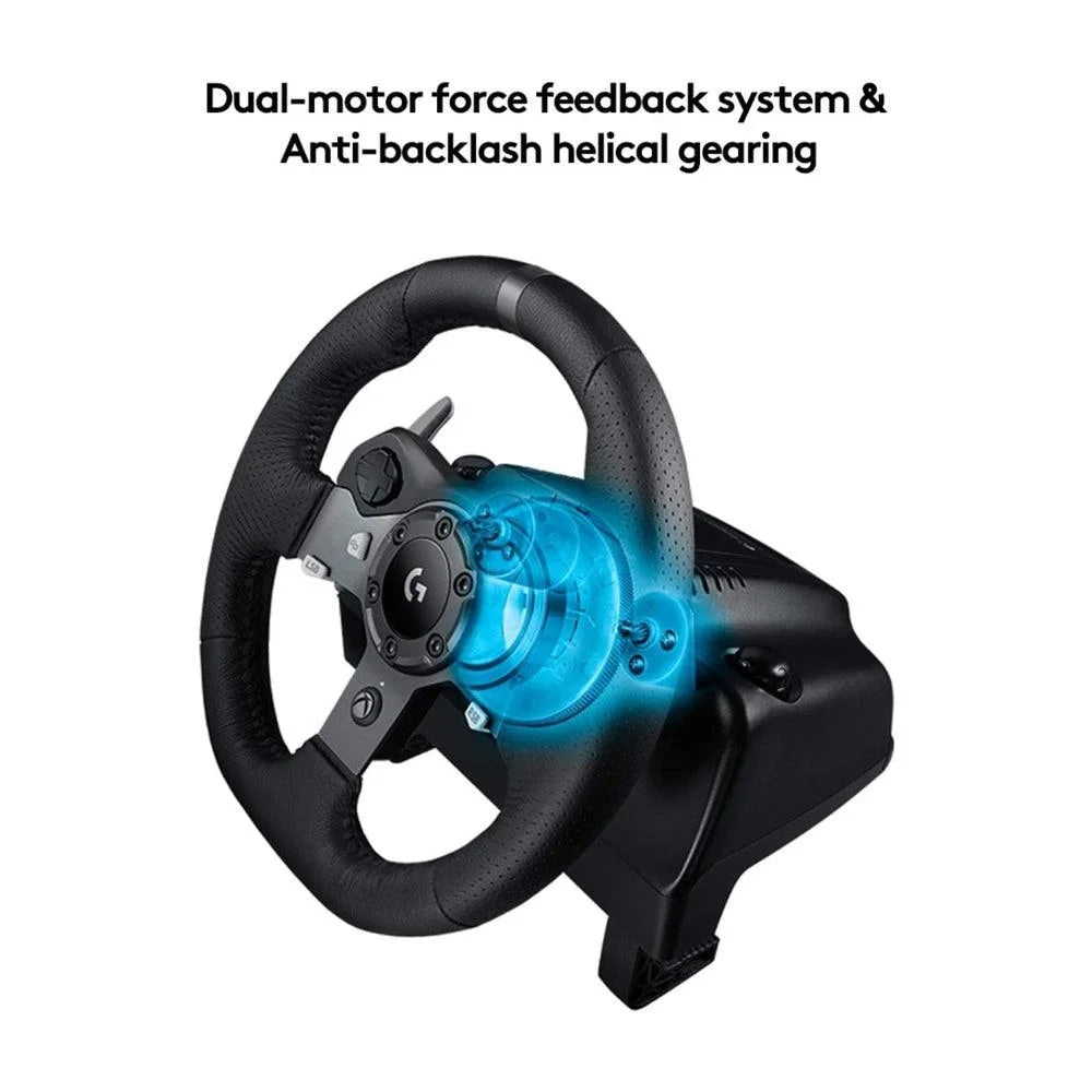Logitech g920 racing wheel for xbox series x|s xbox one and pc - racing