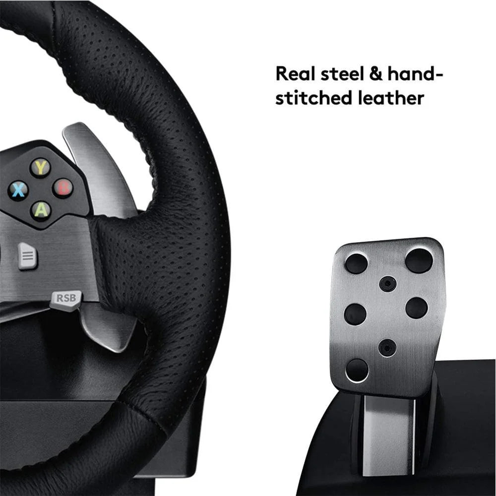 Logitech g920 racing wheel for xbox series x|s xbox one and pc - racing