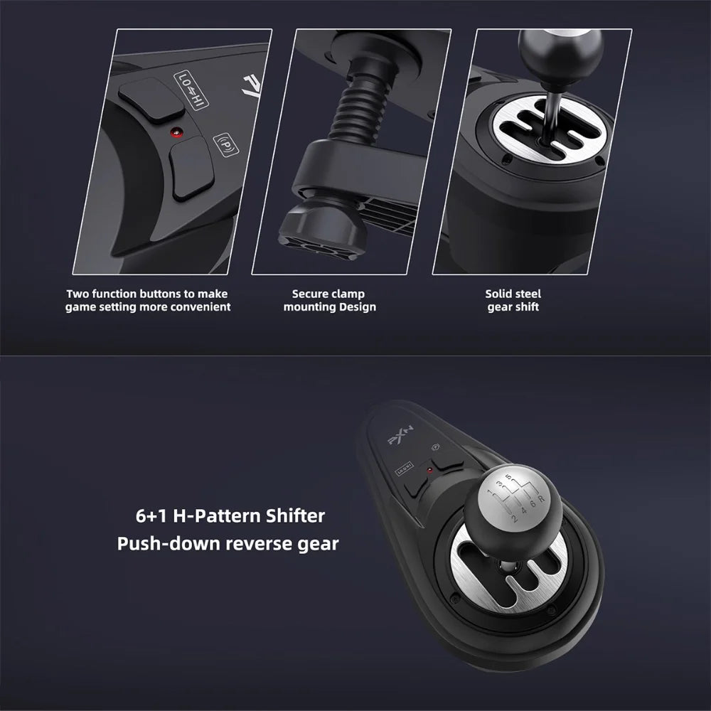 Pxn v12 lite racing controller for ultimate gaming experience - racing