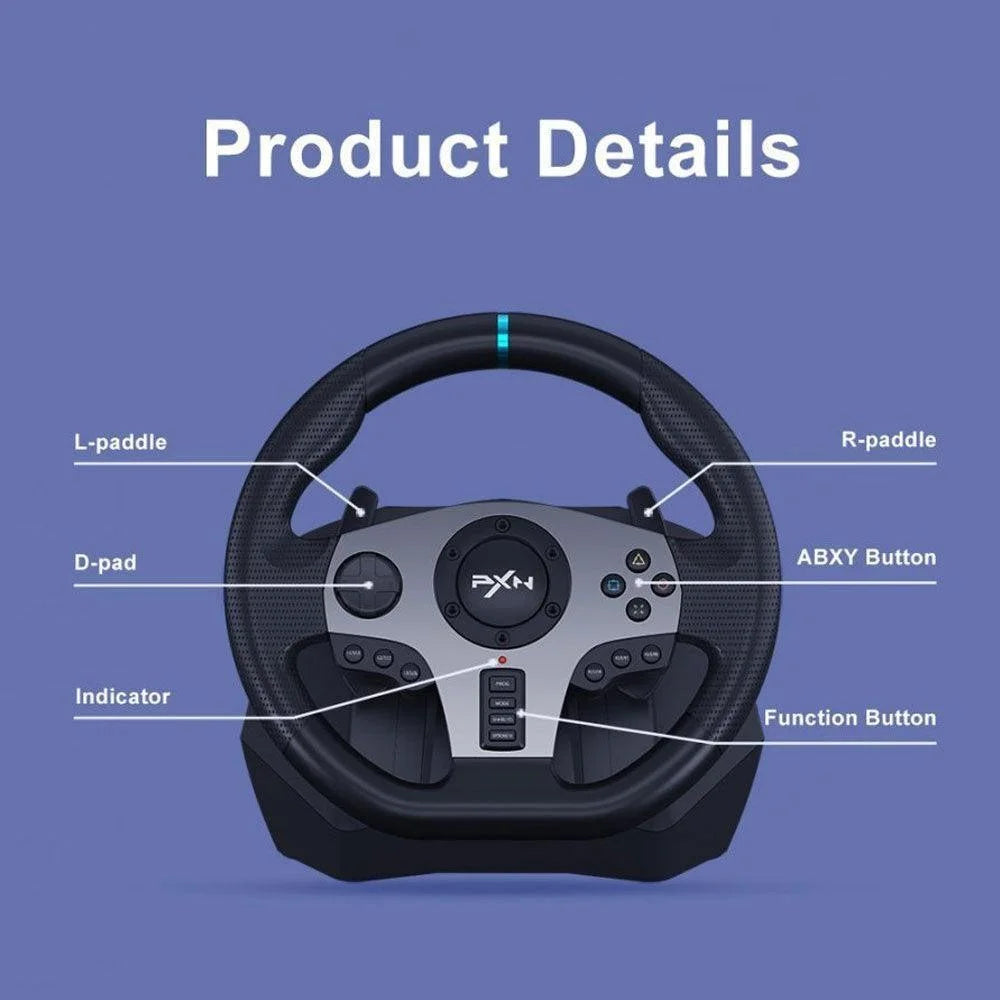Pxn v9 pc racing wheel - racing