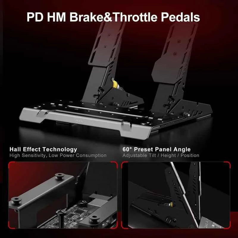 Pxn vd6 bundle: pc steering wheel and pedals - simulators