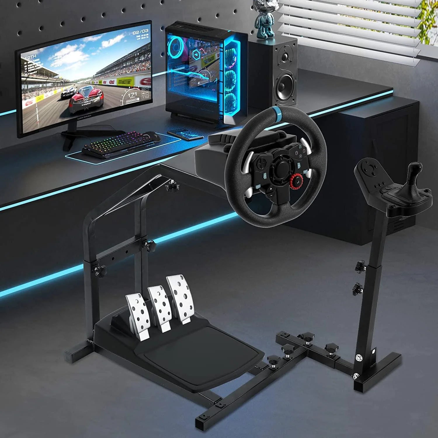 Stand steering wheel stand - racing gear