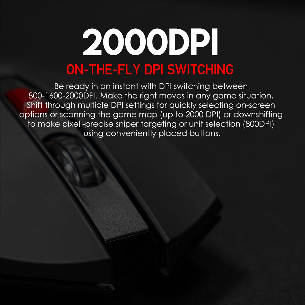 Raigor Ii Wg10 Wireless 2.4ghz Pro-gaming Mouse - Gameonjo