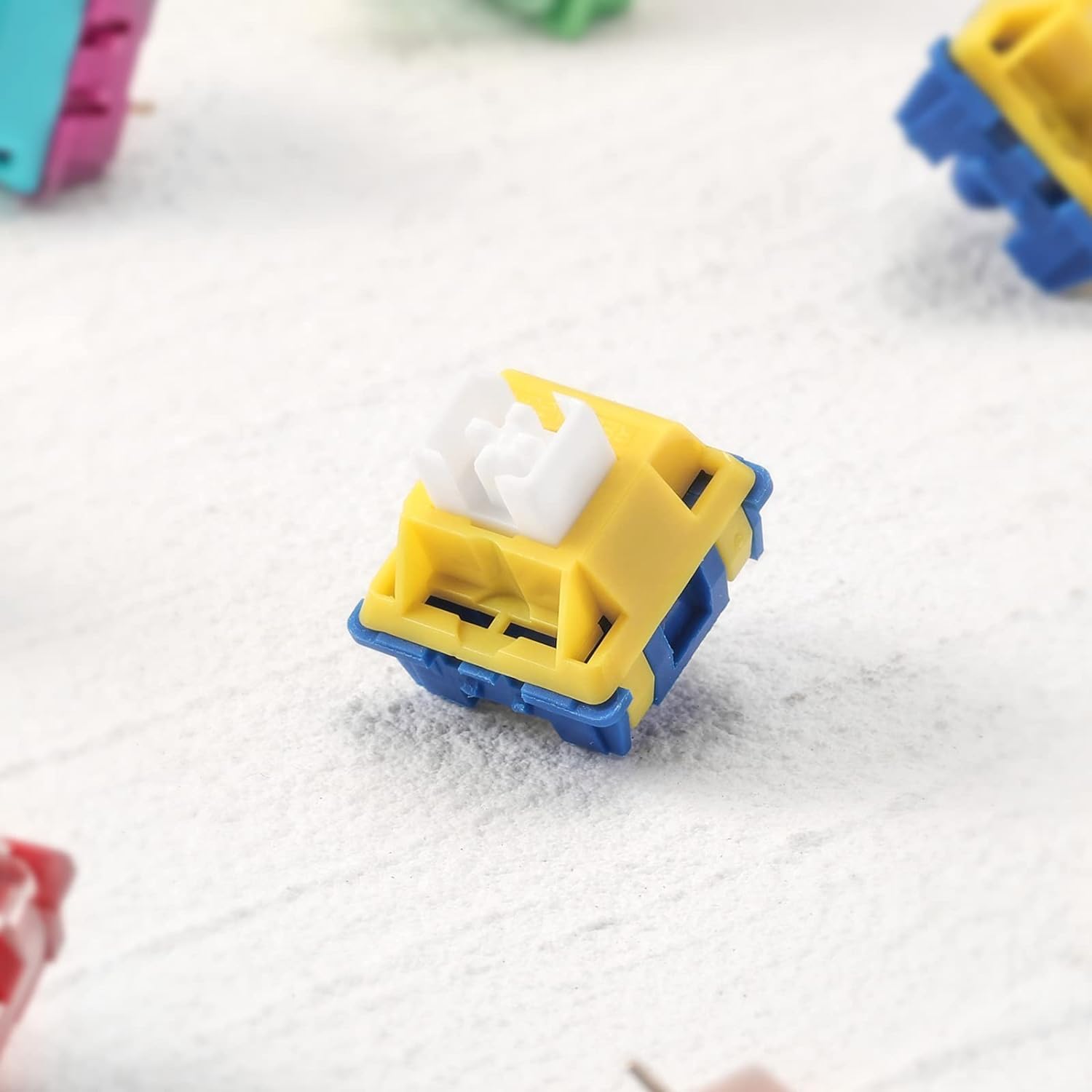 Redragon A113 Bullet-b Tactile Mechanical Switch, 3-pin Plate Mounted Blue - Gameonjo