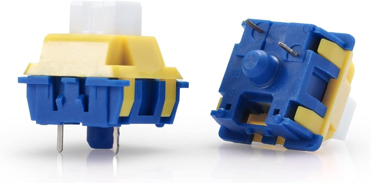 Redragon A113 Bullet-b Tactile Mechanical Switch, 3-pin Plate Mounted Blue - Gameonjo