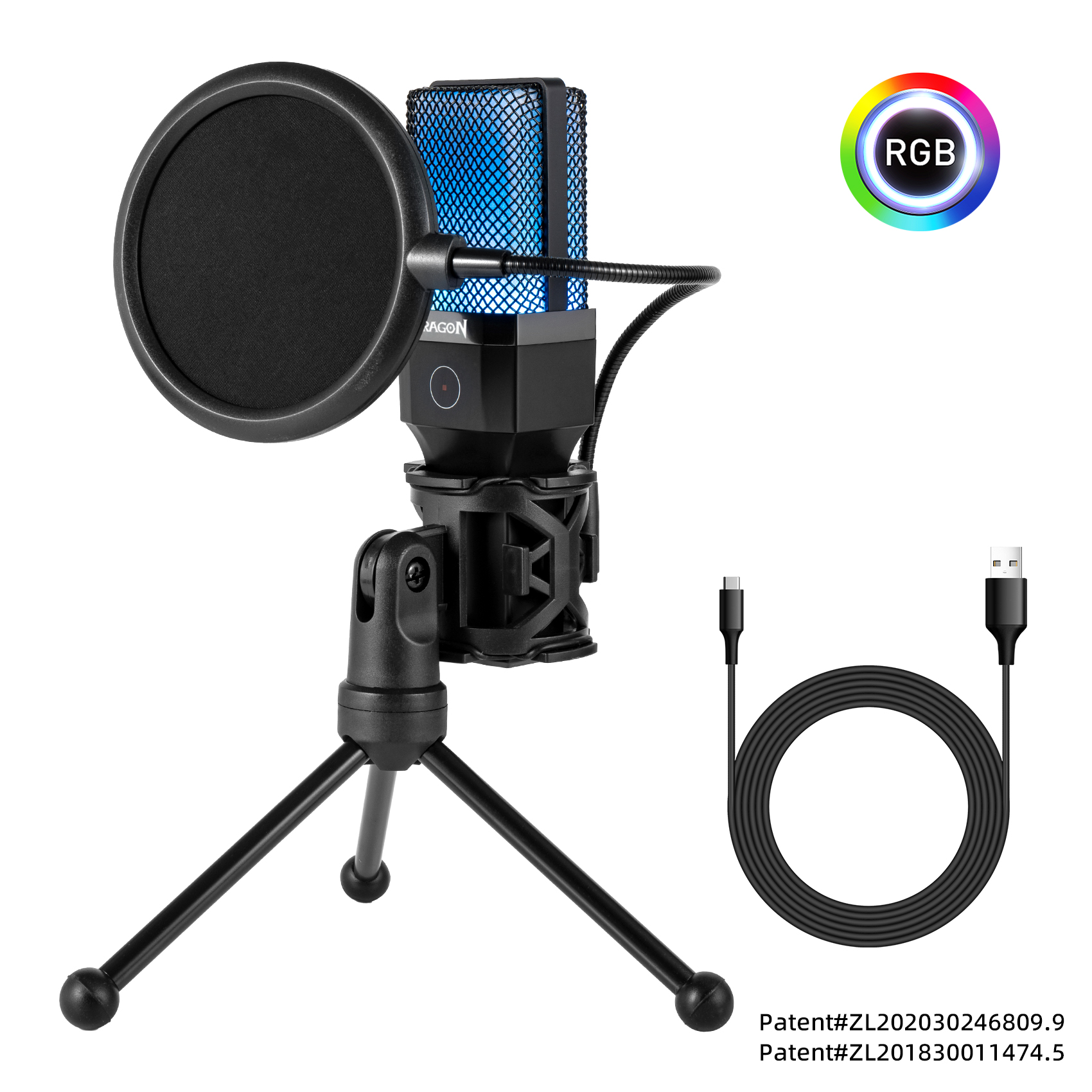 Redragon adne gm212 microphone - high-quality streaming solution