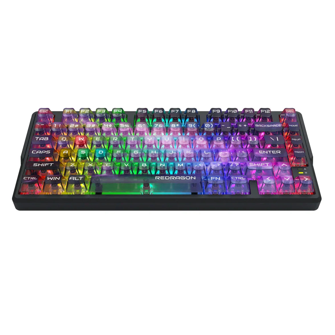 Redragon barlette magnetic gaming keyboard amethyst purple (k767-wl-m)
