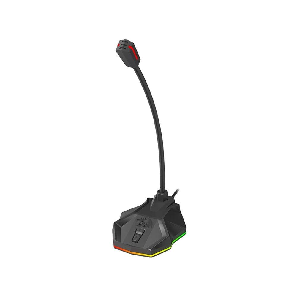 Redragon gm99 stix usb microphone with rgb lighting - streaming