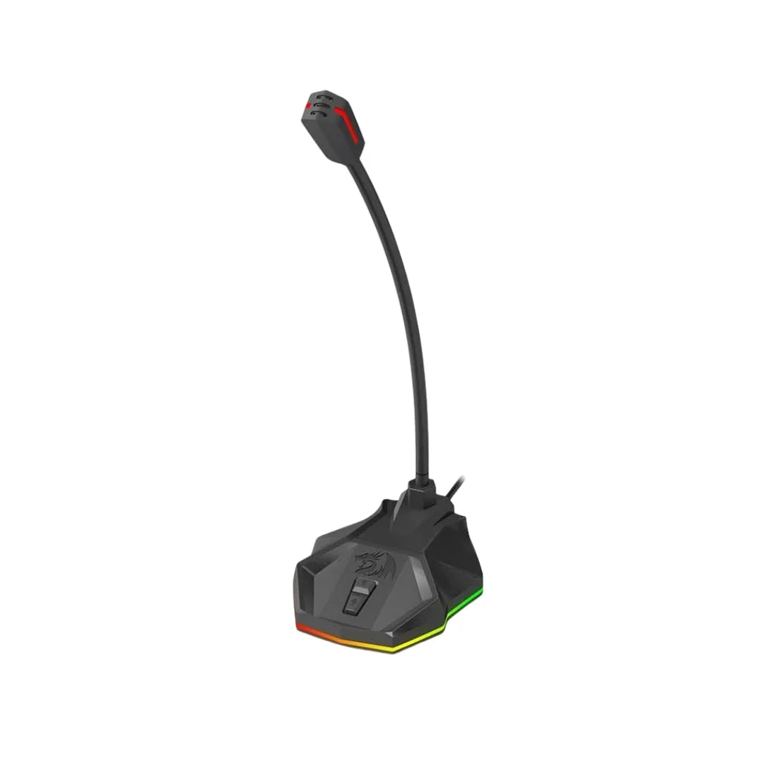 Redragon gm99 stix usb rgb gaming stream desktop microphone - streaming