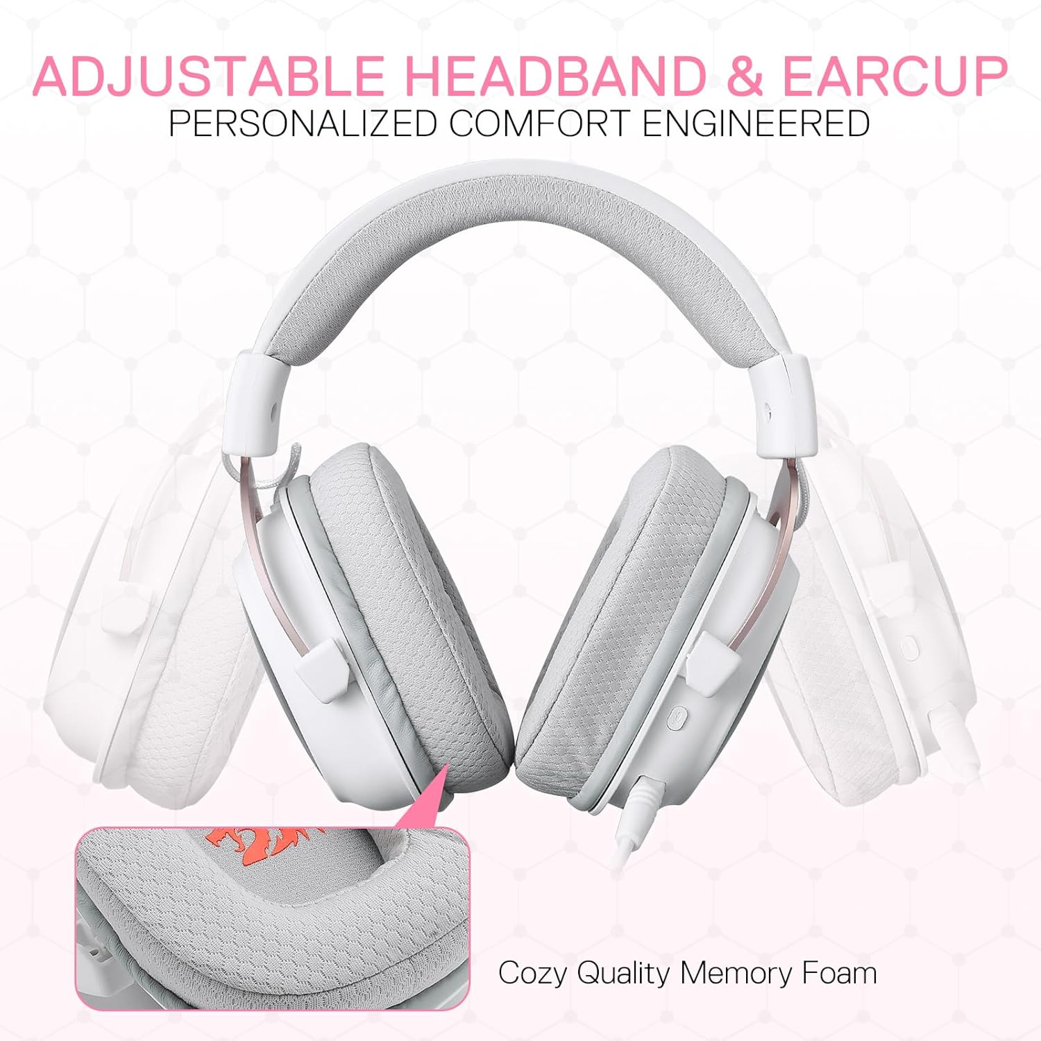 Redragon H510 Pro 3-mode Rgb Gaming Headset - 7.1 Surround Sound