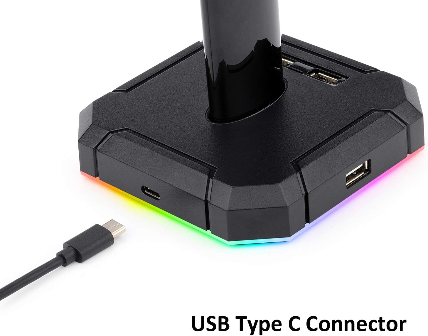 Redragon H858 3-mode Wireless Gaming Headset, 7.1 Surround Sound & Headset Stand