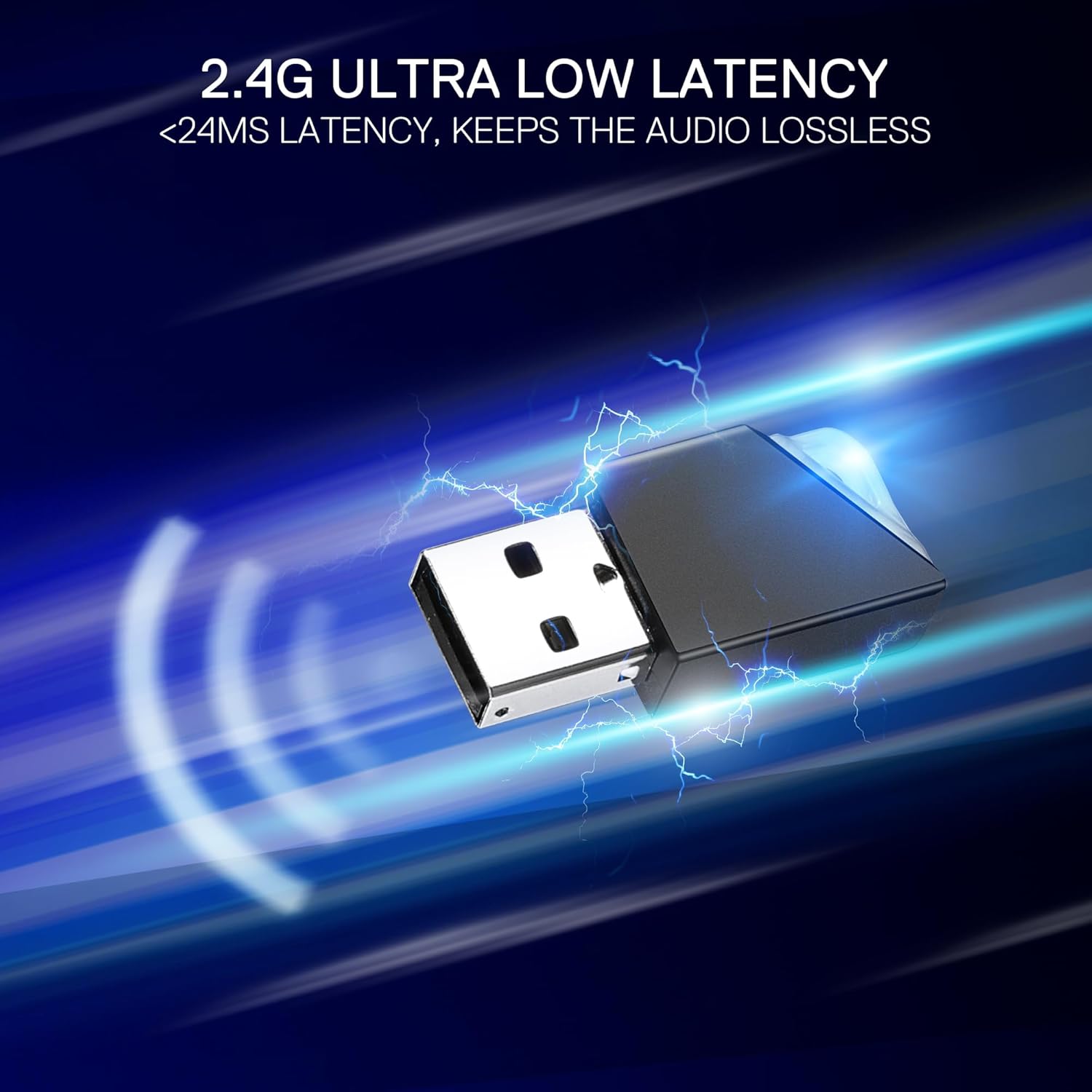 Redragon H858 3-mode Wireless Gaming Headset, 7.1 Surround Sound & Headset Stand