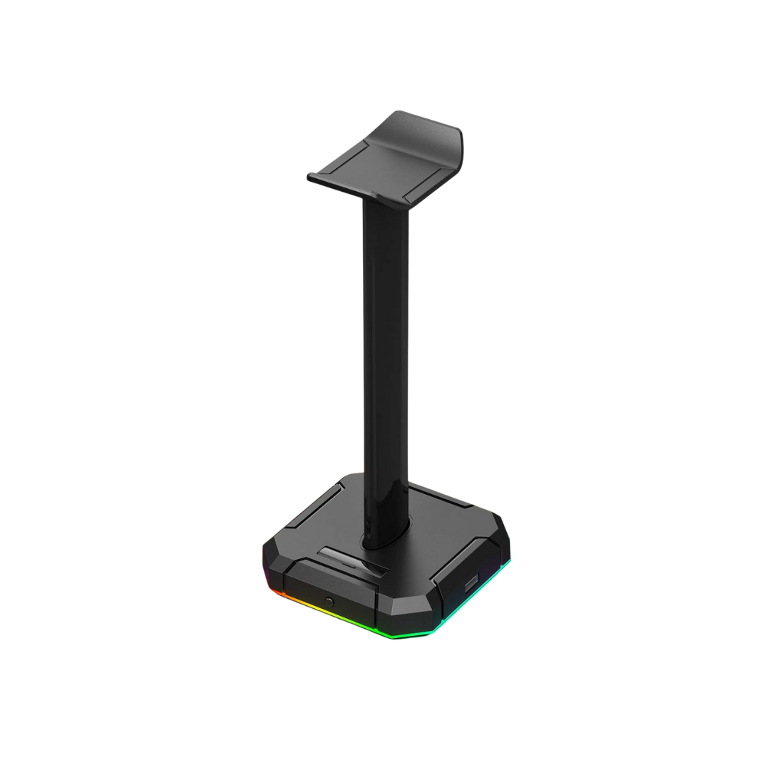Redragon Ha300 Scepter Pro Headset Stand, Rgb Backlit Gaming Headphone Stand