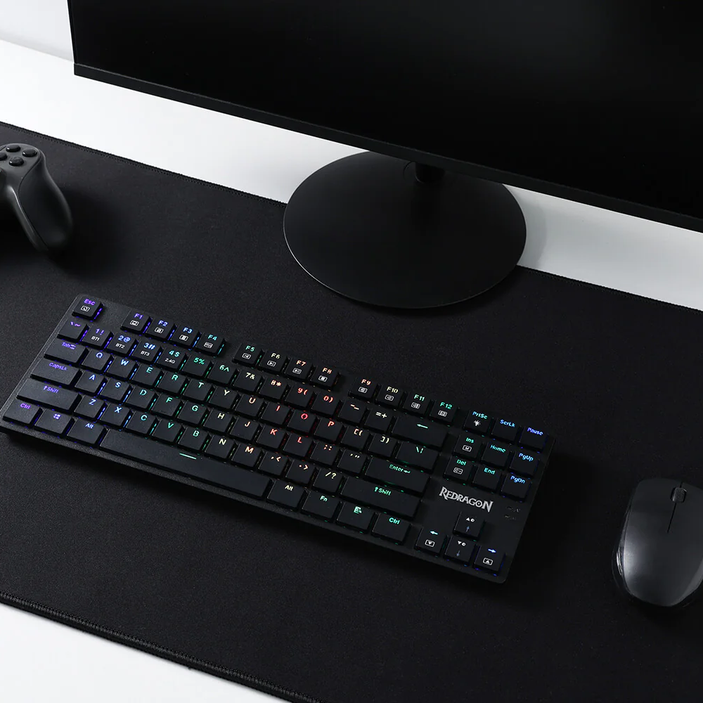 Redragon K539 Anubis 80% Wireless Rgb Mechanical Keyboard - Gameonjo