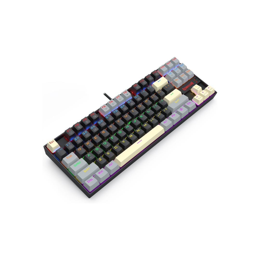 Redragon K552 Mechanical Gaming Keyboard, 87-key Compact (eclipse Gilded)
