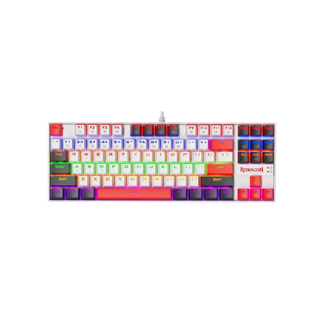 Redragon k552 mechanical gaming keyboard 87-key compact (neo nocturne) - key