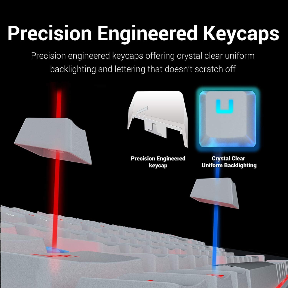 Redragon K552-rgb-2 Wired Tkl 75% Mechanical Gaming Keyboard | Ar - Gameonjo