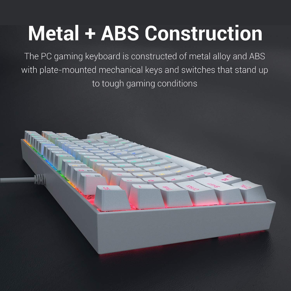 Redragon K552-rgb-2 Wired Tkl 75% Mechanical Gaming Keyboard | Ar - Gameonjo